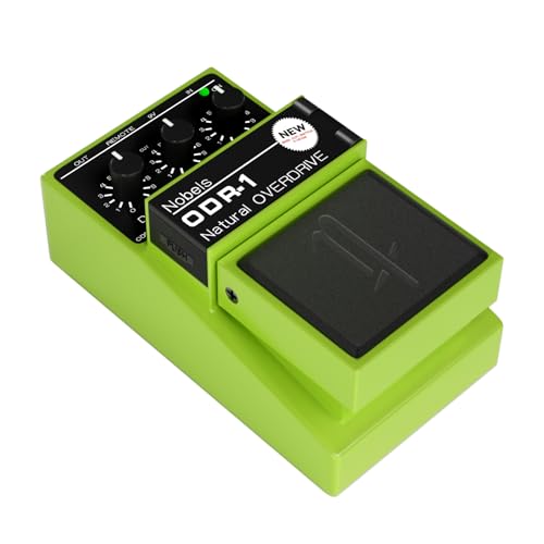 VEDO Pedal de Overdrive Nobels ODR-1 BC: Alimentação 9-18V com Controles DRIVE/SPECTRUM/LEVEL, Chave Bass Cut e Entrada REMOTE - Som Quente para Blues, Hard Rock e Guitarristas de Sertanejo