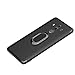 Huawei Mate 10 Pro Case,DAYJOY Unique Design Soft TPU Rubber Silicone Shockproof Case Build-in Magnetic Car dashboard mounting disk and Metal ring Kickstand holder for Huawei Mate 10Pro (BLACK)