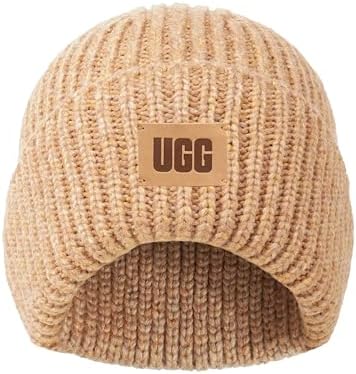 UGG Men's High Crown Beanie, Black II, One Size at Amazon Men's