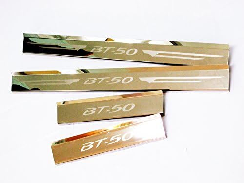 Stainless Steel Scuff Plate Guard Dual Cab Fits Mazda Bt50 2005-2011 06 07 08 UTE