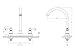 Dura Faucet DF-PK340L-VB Non-Metallic Hi-Rise Rv Kitchen Faucet - Venetian Bronze