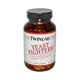 2 Packs of Twinlab Yeast Fighters - 75 Capsules