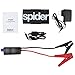 Brightech - SPIDER - Car Jump Starter and Battery Charger for Mobile Devices with Carrying Case - Boost of 400 Amps - Integrated LED Light & USB Charging Port