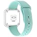 Henoda Soft Silicone Replacement Band for Fitbit Blaze (Teal Small)