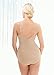 Glamorise Women's Plus-Size Soft Shoulders Body Smoother, White, 44B