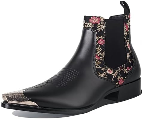 Amazon.com: New Rock Women's Boots WSTM005-S1 Black 100% Leather