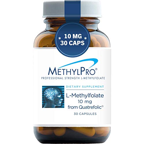 MethylPro 10mg Quatrefolic LMethylfolate (30 Capsules) Professional