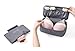 Wowlife Fashion Portable Multi-Functional Travel Organizer Cosmetic Make-up Bag Luggage Storage Case Bra Underwear Pouch (Grey)