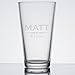 ANY TEXT, Custom Engraved Pint Glasses for Beer, 16 oz - PG01