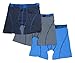 Adidas Mens Climalite Performance Boxer Brief Underwear (3-Pack) (Medium, Blue)
