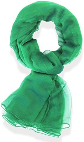 Womens Multi Radient Colors 100% Pure Silk Scarf