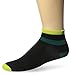 PEARL IZUMI - Ride Men's Elite Losock Ankle Socks, Band Stripe Green, X-Large