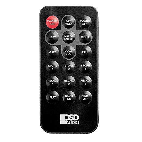 OSD 500W Stereo Power Amplifier, Dual Source, Treble & Bass Control