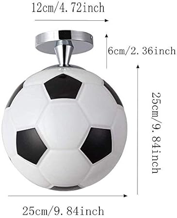 Mini Lámpara de Techo para Niños, Bola, un Solo Led, Esmerilado ...