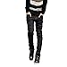 Meilaier Korean Fashion Slim Teenagers Skinny Jeans Men's Cotton Pencil Pants