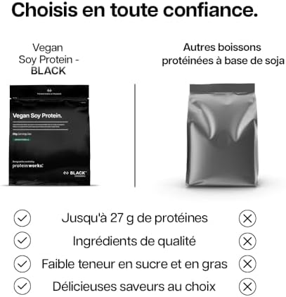 Protéine de Soja 90 (Isolat) en Poudre | Crème Vanillée | 100% D'Origine Végétale | Faible Teneur en Matières Grasses | Sans Sucre Ajouté | Sans Gluten | THE PROTEIN WORKS | 1kg