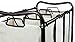 DecoBros Heavy-Duty 3-Bag Laundry Sorter Cart, Bronze