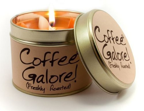 Lily Flame Scented Candle in a Presentation Tin - Coffee Galore