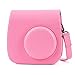 Leebotree Camera Accessories Compatible with Fujifilm Instax Mini 12 or Mini 11 9 Include Case/Album/Selfie Lens/Filters/Wall Hang Frames/Film Frames/Border Stickers/Corner Sticker(Flamingo Pink)