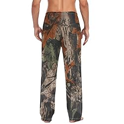 Ollabaky Men's Pajama Pants Camo Vintage Pjs