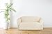 Linen Store Microsuede Slipcover Furniture Protector Cover, Perfect for Pets, Beige, Loveseat
