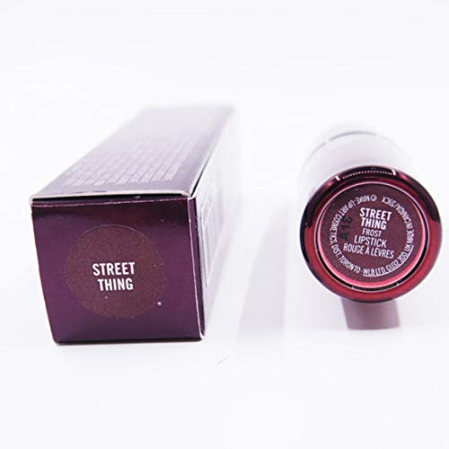 MAC aliyah Lipstick" Street Thing - Pure black with shimmer" LIMITED EDITION