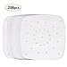 YQL 7.5 Inch Square Air Fryer Liners,200PCS Parchment Paper for Air Fryer Bamboo Steaming Paper Steaming Basket and More