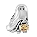 Pugster Gold Plated Jack-o-lantern Weird Halloween Ghost Pumpkin Candy Charm Fits Pandora Bead