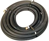 Water Hose Continental ContiTech ¾” x 75’ BLACK RUBBER - Industrial Grade - US Made