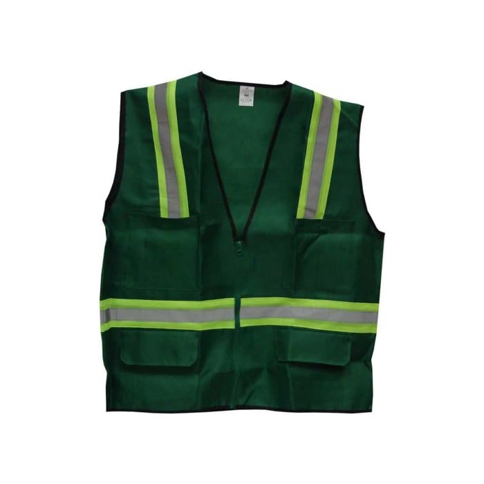 SAFETY VEST WITH REFLECTIVE STRIPES 