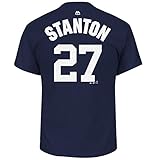 Giancarlo Stanton New York Yankees #27 Youth Player Name & Number T-Shirt (Youth Small 8)