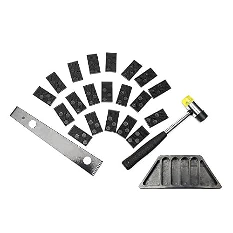 Wood Laminate Flooring Installation Tool Floor Fitting Kit With 20pcs Spacers Flooring Tool Set