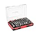 ARES 70010-61-Piece Security Bit Set with Magnetic Extension Bit Holder - Includes Tamper Resistant, Slotted, Pozi, Phillips, Square, Spanner, Metric Hex and Star Bits