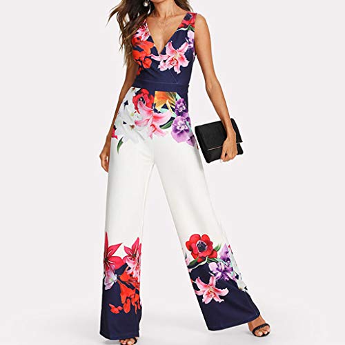 Corriee Jumpsuit for Women Elegant Long Sleeve Off The Shoulder High Waisted Wide Leg Romper with Belt - Thumbnail 2