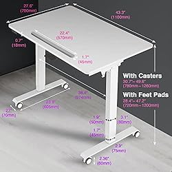 AVLT 50" Electric Standing Desk with Tilting