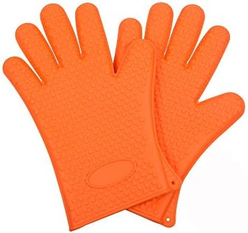 YomiI 2 only installed thick silicone microwave oven insulation gloves oven heat gloves