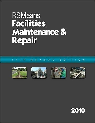 RSMeans Facilities Maintenance & Repair Cost Data 2010 (Means Facilities Maintenance & Repair Construction Cost Data)