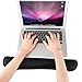 Memory Foam Keyboard and Mouse Wrist Rest, HENVREN Lightweight Pad Support for Easy Typing&Pain Relief, Durable&Comfortable Wrist Cushion Fit for Office,Computer and Home(Black)