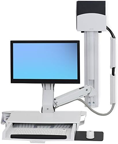 Ergotron StyleView Sit-Stand Combo System with Work-Surface Mounting Kit for LCD