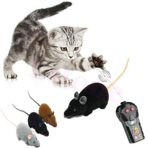 New Remote Control RC Rat Mouse Wireless for Cat Dog Pet Toy Novelty Gift Funny