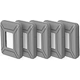 5-Pack Yottamaster 3.5 Inch Portable HDD Case / External Hard Drive Case -Gray