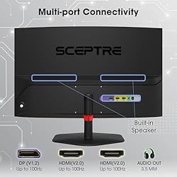 Sceptre Curved 27-inch Gaming Monitor 1500R 100Hz