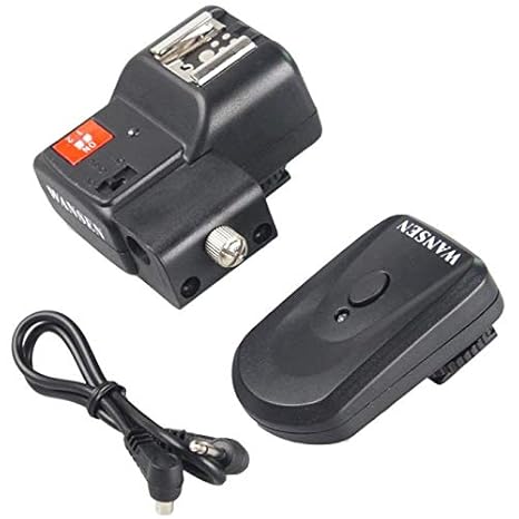ALIKEEY Zubehör NEU WanSen DC-04 4 Kanäle Wireless/Radio Flash Trigger Set für Blitz