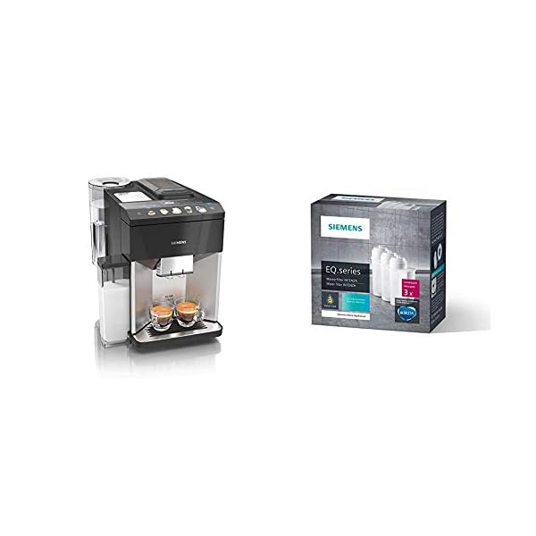 Siemens EQ.500 integral Kaffeevollautomat TQ507D03, 1.500 Watt, edelstahl & TZ70033 Brita Intenza Wasserfilter…