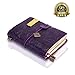 Refillable Handmade Traveler's Notebook, Leather Travel Journal Notebook for Men & Women, Perfect for Writing, Gifts, Travelers, Small Size 5.3