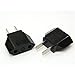 Power Converters, Universal Power Travel Plug Adapter Converting from EU Europe to US USA Power Power Converters (2 pack)