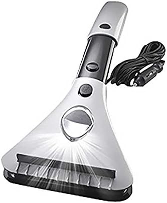 Two Elephants Heated Ice Scraper with Built-In Wide-Beam LED Light