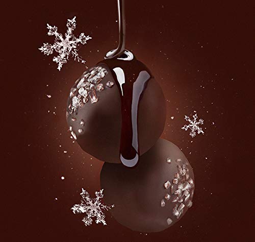 That's it. Sea Salt Organic Dark Chocolate Truffles (12 Truffle Per Box) All Natural Unsweetened Fruit Delicious Cocoa Butter Healthy Snacks with Non-GMO and Gluten Free Perfect Christmas Gift