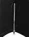 Aiyino Mens Hipster Longline Hooded Side Zipper T-Shirt US Large Black