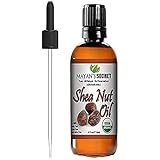 Mayan's Secret Shea Nut Oil USDA Certified Organic Natual Undiluted Cold Pressed for Skin Hair Lips and Nails